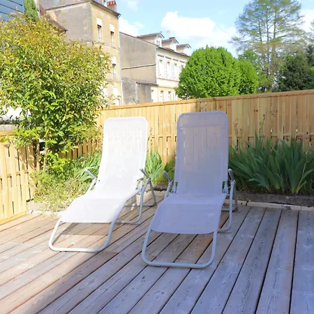 Ferienwohnung Le Terrazza - T3 Hyper-Centre Avec Terrasse Privative Bergerac Exterior foto